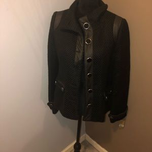 DKNY Wool Blend Coat